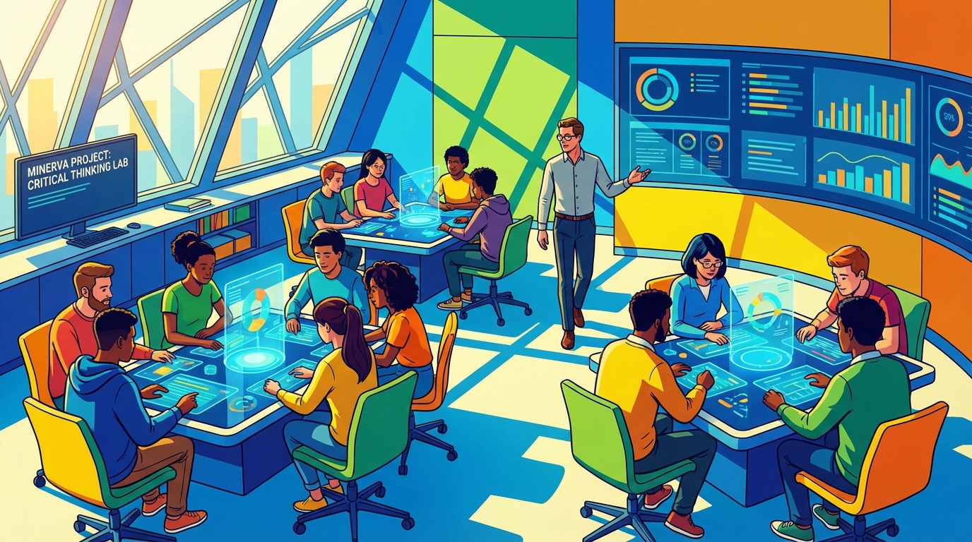 lær om minerva-modellen og hvordan den kan anvendes effektivt i undervisning for at forbedre læring og engagement.