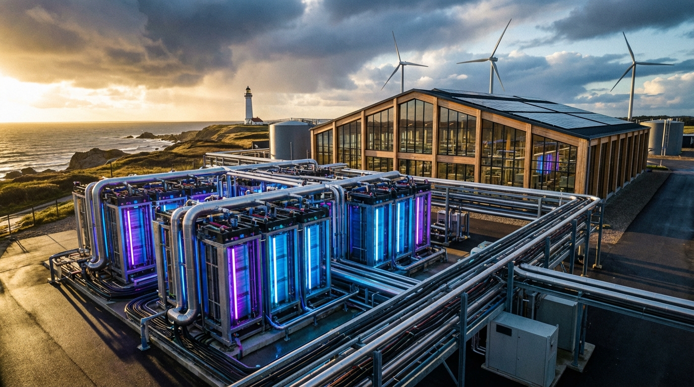 få vigtig information om green hydrogen systems aktie, herunder nyheder, aktieudvikling og investeringsmuligheder.