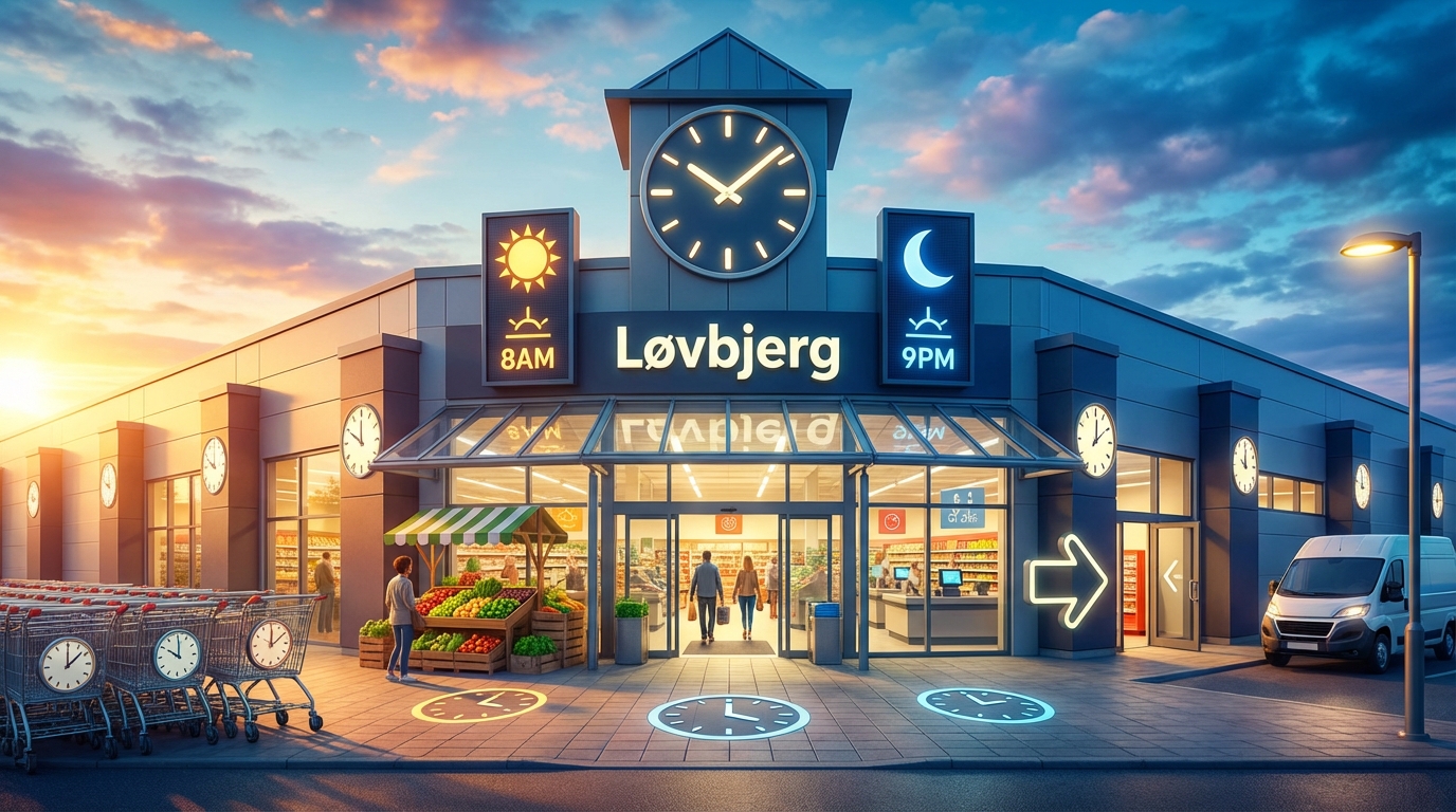 få et overblik over løvbjergs åbningstider og find ud af, hvornår du kan handle i butikken.