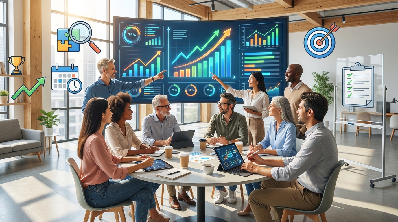 lær hvordan du sætter klare og effektive smart mål for at opnå bedre resultater og succes i dine projekter og personlige mål.