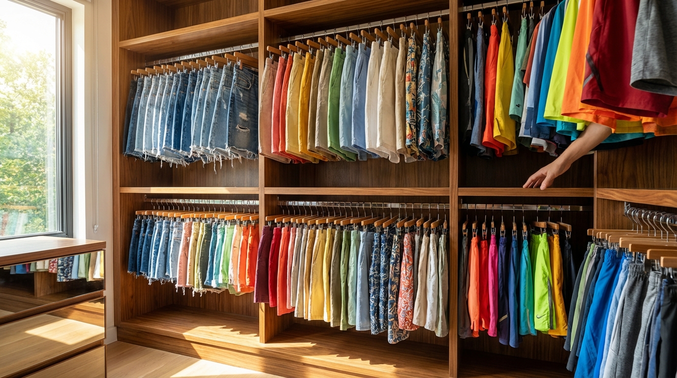 lær hvordan du vælger de bedste shorts til din garderobe med vores praktiske tips og råd, der sikrer både stil og komfort.