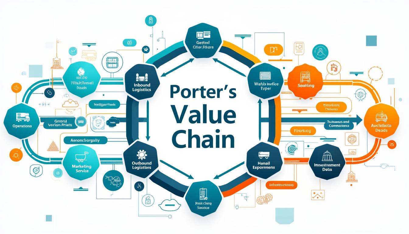 lær om porters værdikæde og dens vigtige rolle i virksomheders strategi og konkurrenceevne.