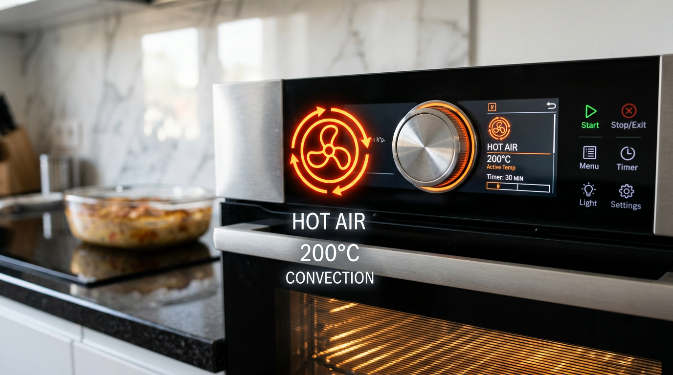 lær alt om varmluftsymbolets betydning og hvordan det påvirker din daglige brug af ovn og køkkenudstyr.