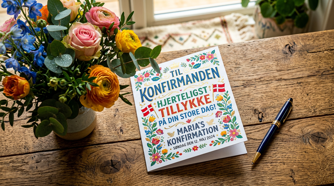 find inspirerende idéer til tekst til konfirmationskort, der gør konfirmationsdagen helt særlig og mindeværdig for modtageren.