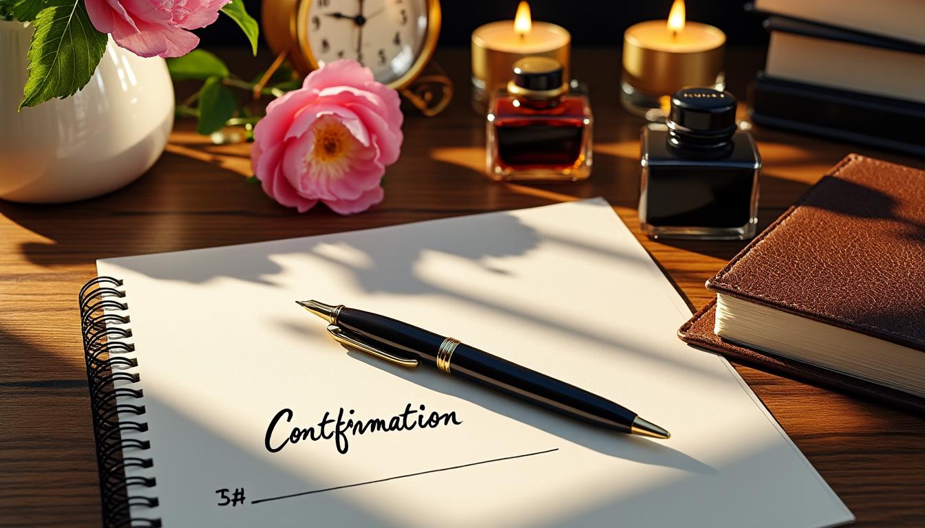 lær hvordan du skriver den perfekte tekst til dit konfirmationskort med vores guide, der hjælper dig med at skabe personlige og mindeværdige beskeder.