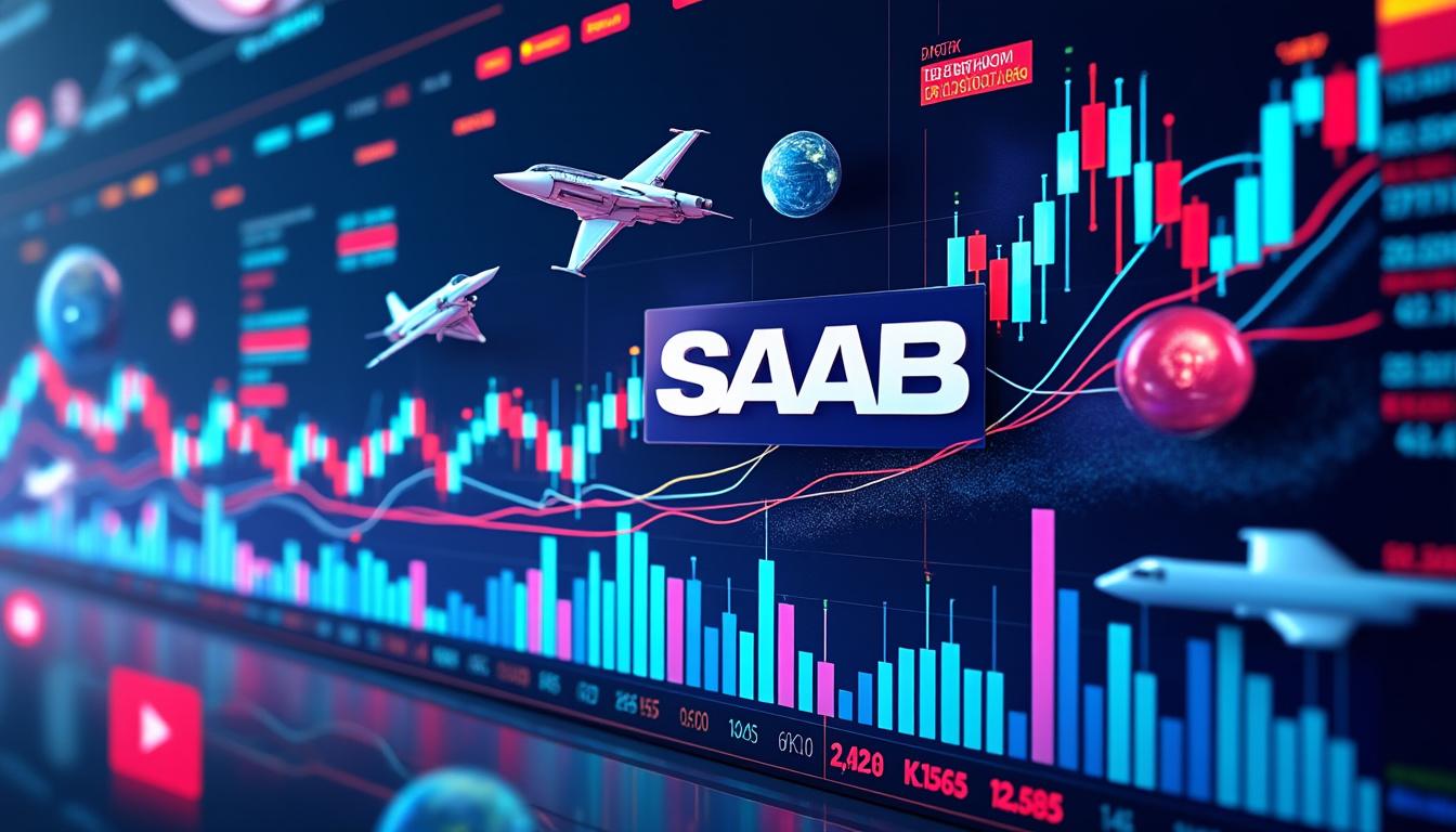 få en dybdegående analyse af saab aktiekurs og opdag, hvilke faktorer der påvirker aktiens udvikling på markedet.