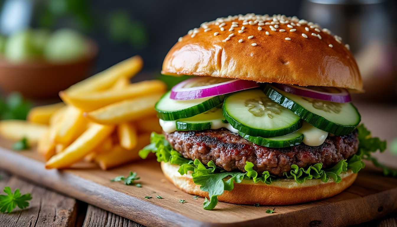 lær at lave den perfekte nordic burger derhjemme med vores nemme og lækre opskrift. friske ingredienser og smagfulde tips til en unik burgeroplevelse.